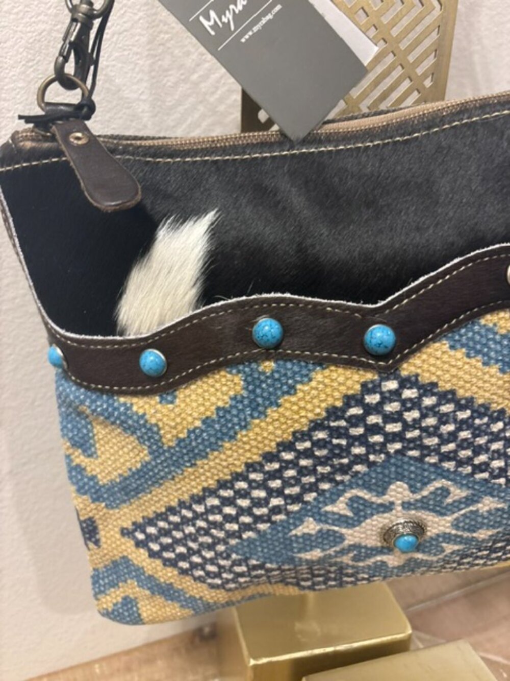 NEW Myra Bag Tufts Pattern Small Crossbody - Picture 2 of 4